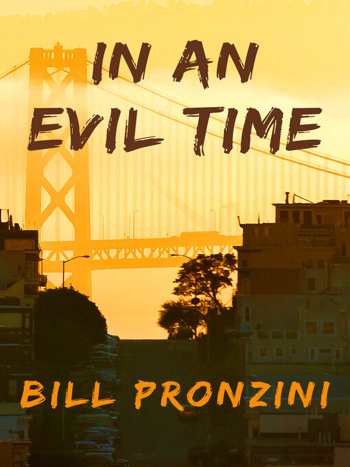 Cover image for In an Evil Time